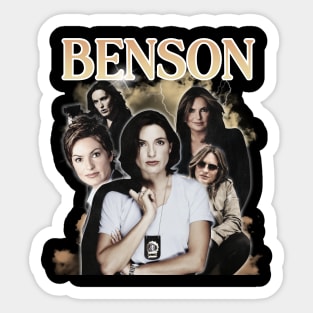 Olivia Benson Retro Sticker